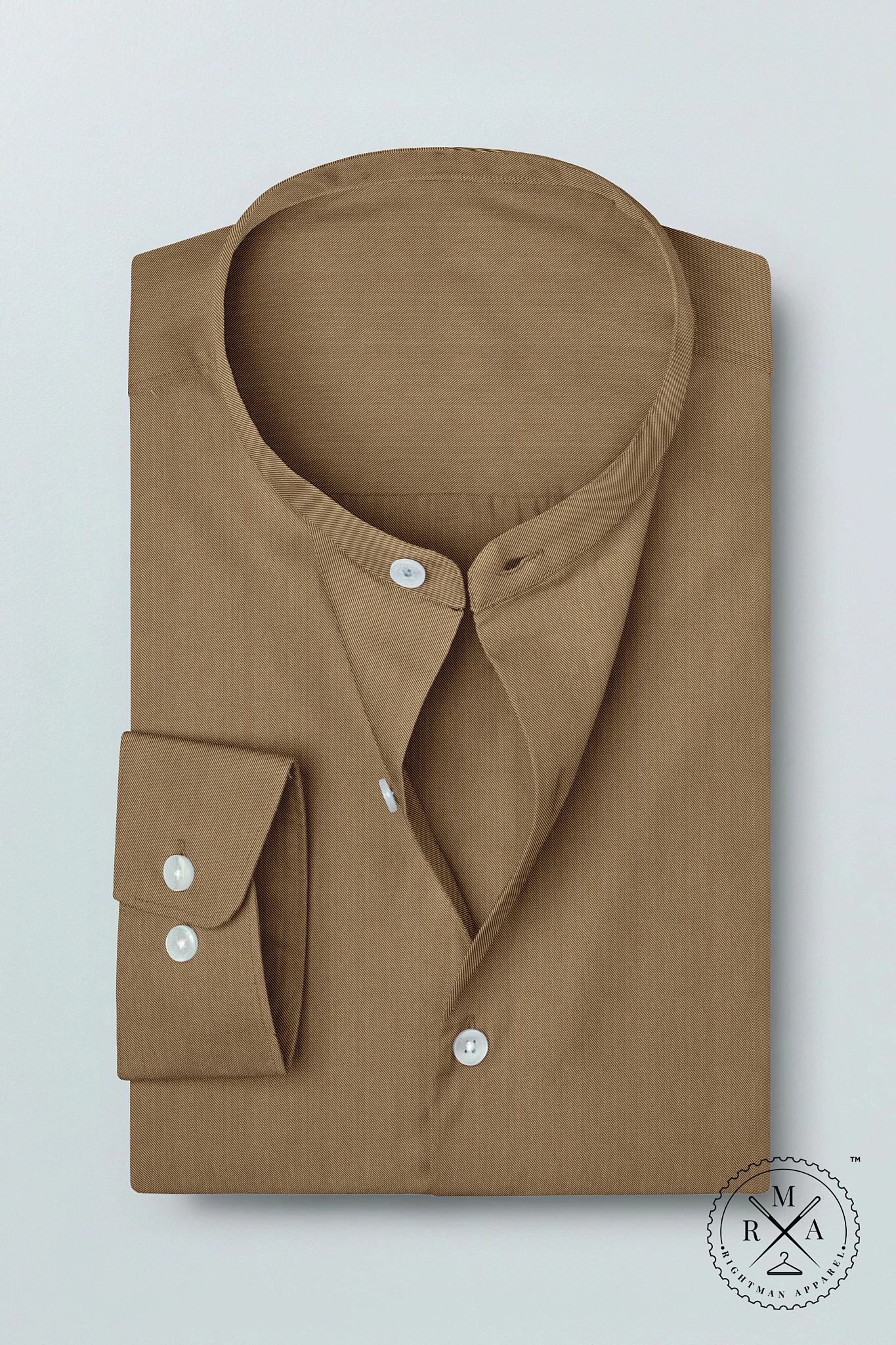 Khakhi Color Cotton Shirt SH168